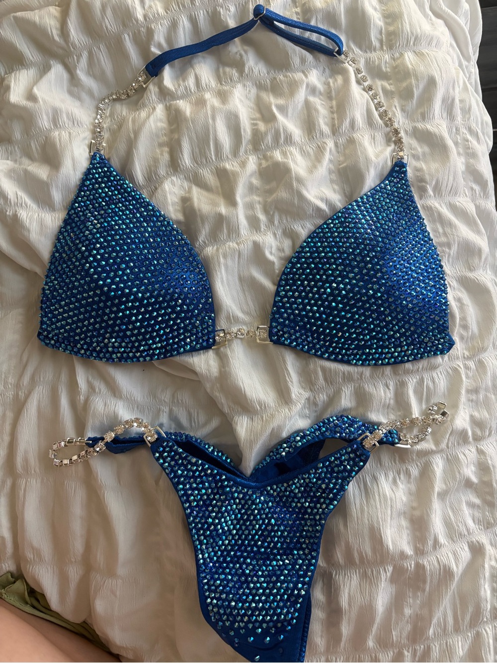 Angel Competition Bikini- hologram electric blue/ sapphire
